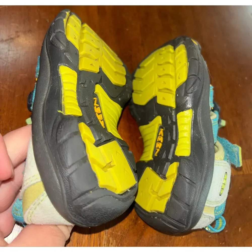Keen Newport H2 Sandals Kids’ blue green toddler (size 8)